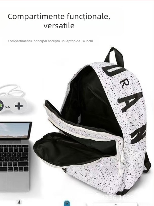 Rucsac sport de mari capacitate, imprimeu 3D pentru campus, rucsac școlar pentru elevi, geantă pentru laptop, rucsac pentru cuplu