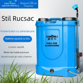 Stropitor electric pentru agricultură cu amestec, baterie de litiu, presiune înaltă, pentru dezinfectare și protecția plantelor