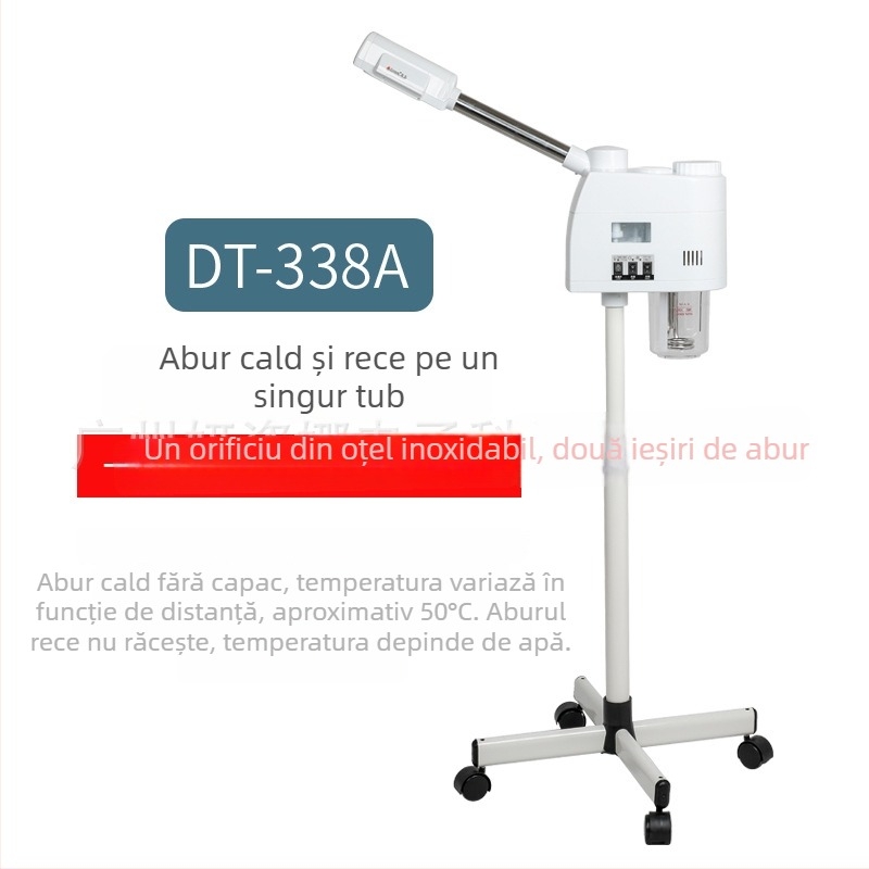 DT-118 Aparat de abur pentru față și hidratare, Mașină verticală de abur pentru față, Pulverizator termic unic, Instrument cosmetic