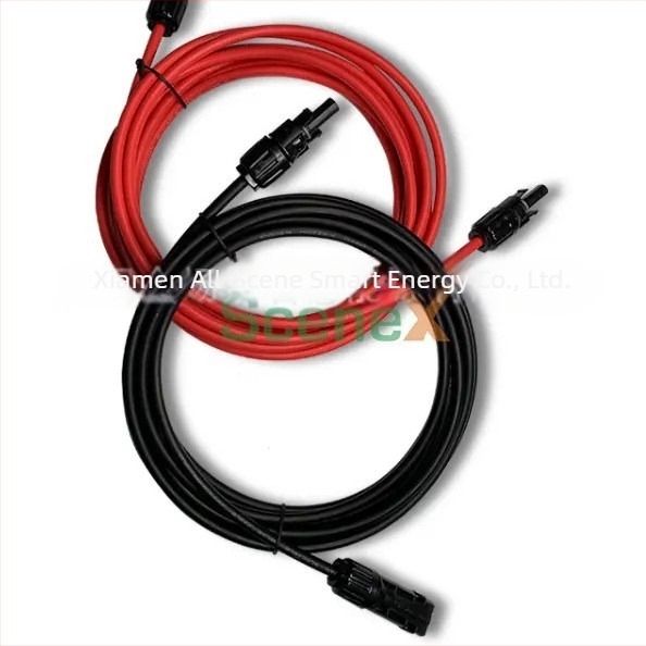 Conector panouri solare PV: set cu mufe masculine și feminine pentru cabluri
