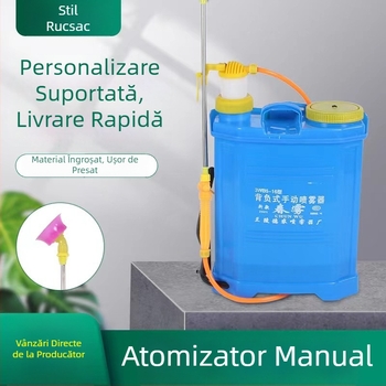Stropitoare agricolă de tip rucsac, manuală, cu pompă, înaltă presiune, pentru dezinfectare