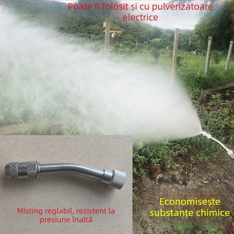 Duza reglabilă din cupru pentru pulverizator electric de grădină, presiune înaltă