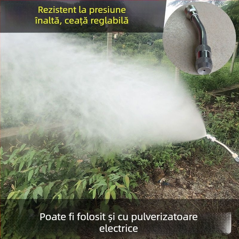 Duza reglabilă din cupru pentru pulverizator electric de grădină, presiune înaltă