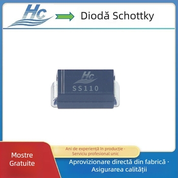 SS110 Diodă Schottky SMD, 1A 100V