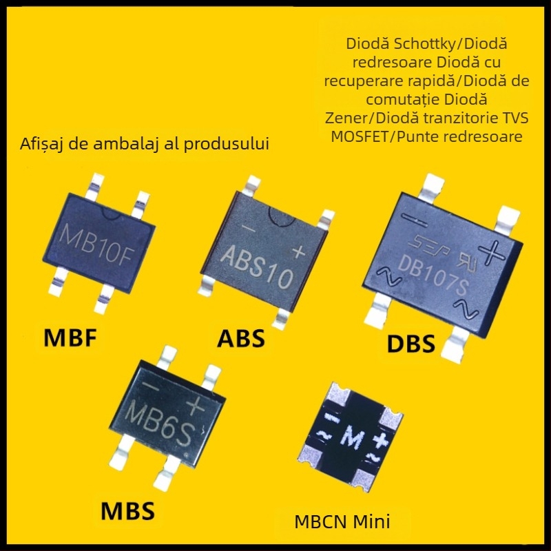 Diodă Schottky SMB, montaj pe suprafață SS510L, VF scăzut, cădere de tensiune redusă, pachet SMB/DO-214AA