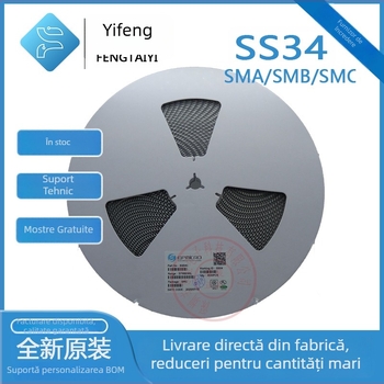 Yifengwei Diodă Schottky SS34, Diodă SMD în pachet SMA/SMB/SMC