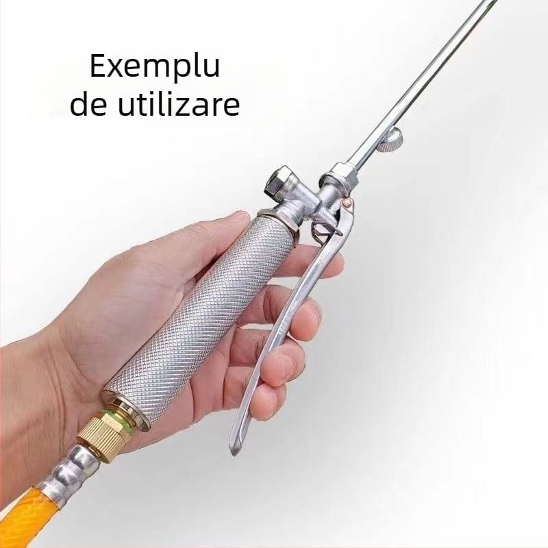 Filtru pentru pulverizator agricol cu tijă, mâner și întrerupător, sită de filtrare pentru pompă de înaltă presiune, anti-blocare