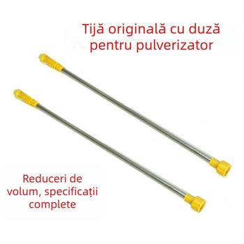 Braț de pulverizare din oțel inoxidabil pentru pulverizatoare agricole, extensie telescopică