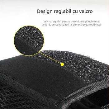 Geantă de depozitare pentru mulinetă de spinning cu husă de protecție, din țesătură de diving