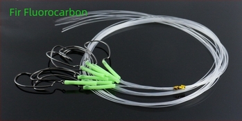 9909 cârlig cu deschidere lată pentru pescuit marin, linie fluorocarbon, legat manual