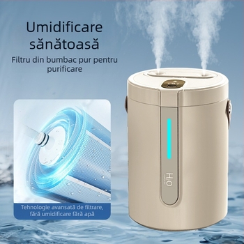 Umidificator de aromaterapie cu afișaj digital, capacitate mare, USB portabil pentru dormitor