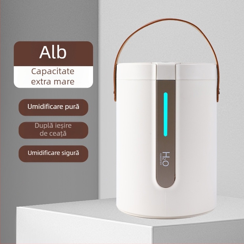 Umidificator de aromaterapie cu afișaj digital, capacitate mare, USB portabil pentru dormitor