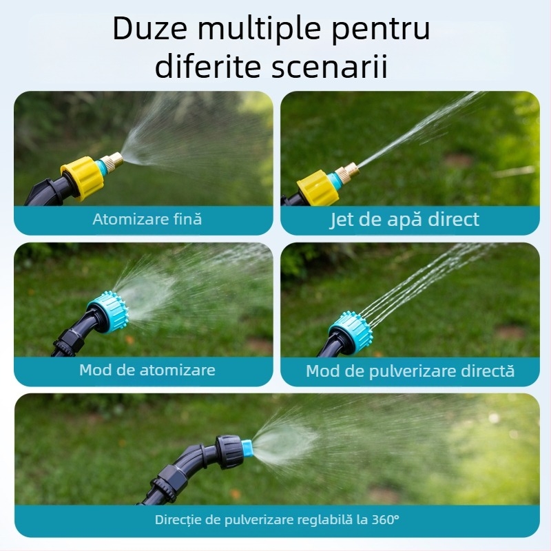 Stropitoare electrică de 5 L, reîncărcabilă, pentru grădină și uz casnic, dezinfectare și curățare