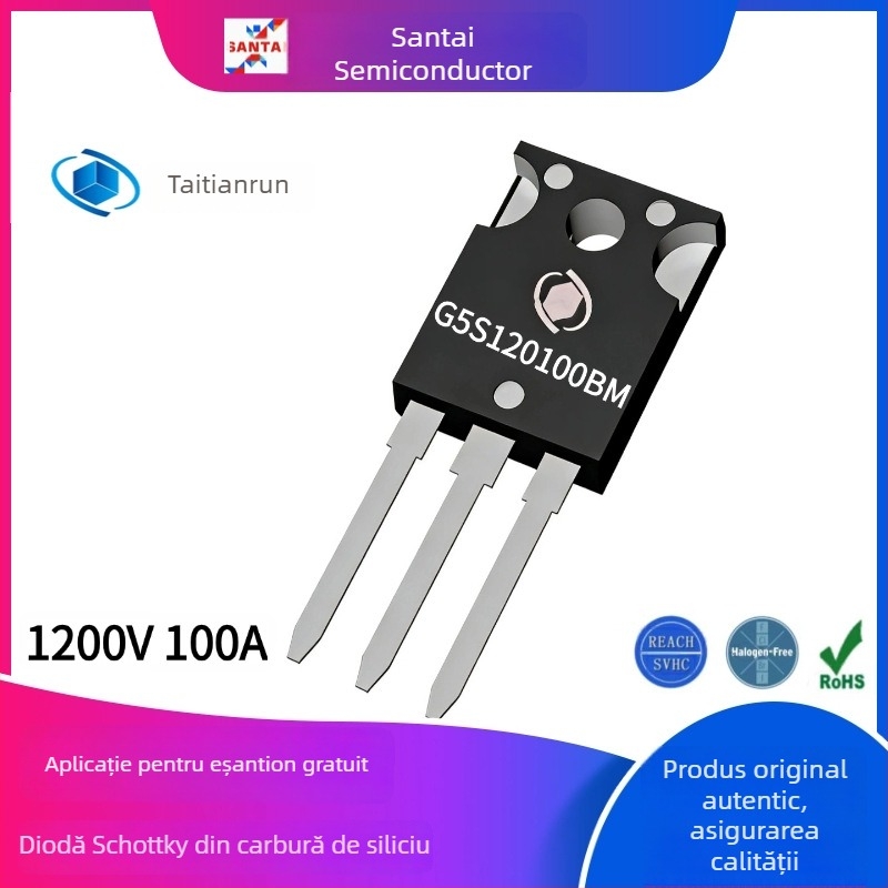 G5S120100BM Diodă Schottky SiC 1200V 100A Curent mare Putere mare