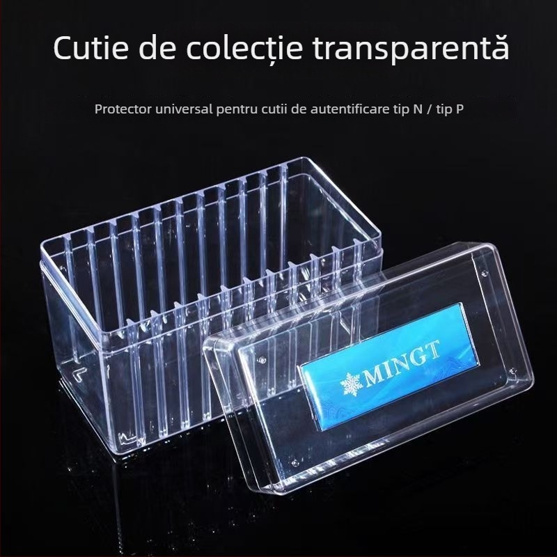 Cutie PCCB pentru monede cu gradare, protecție și depozitare pentru monede de argint