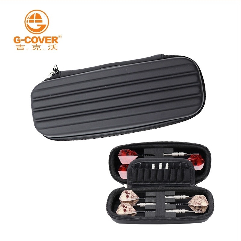 Gikwo husă pentru darts EVA, carcasă dură, set de 6, dungi bidirecționale, pentru exterior