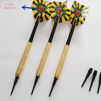 14 g săgeți moi din fier placat cu cupru, sigure, din plastic electronic, set de 15 bucăți cu 15 vârfuri, greutate totală 215 g