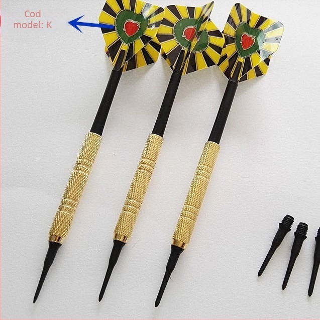 14 g săgeți moi din fier placat cu cupru, sigure, din plastic electronic, set de 15 bucăți cu 15 vârfuri, greutate totală 215 g
