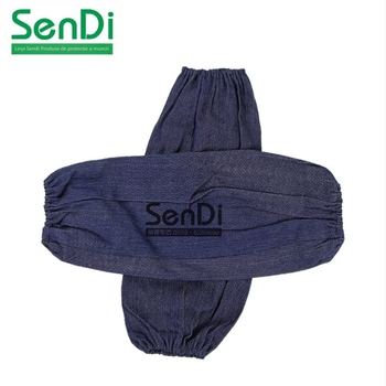 Manșon din denim pentru sudură – protecție împotriva murdăriei și prafului, durabil, potrivit pentru uz în fabrici