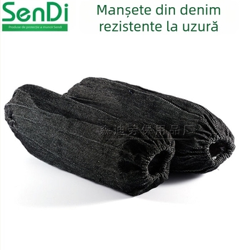 Manșon din denim pentru sudură – protecție împotriva murdăriei și prafului, durabil, potrivit pentru uz în fabrici