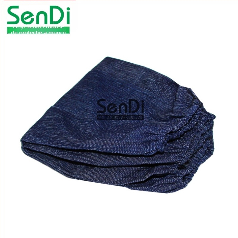 Manșon din denim pentru sudură – protecție împotriva murdăriei și prafului, durabil, potrivit pentru uz în fabrici