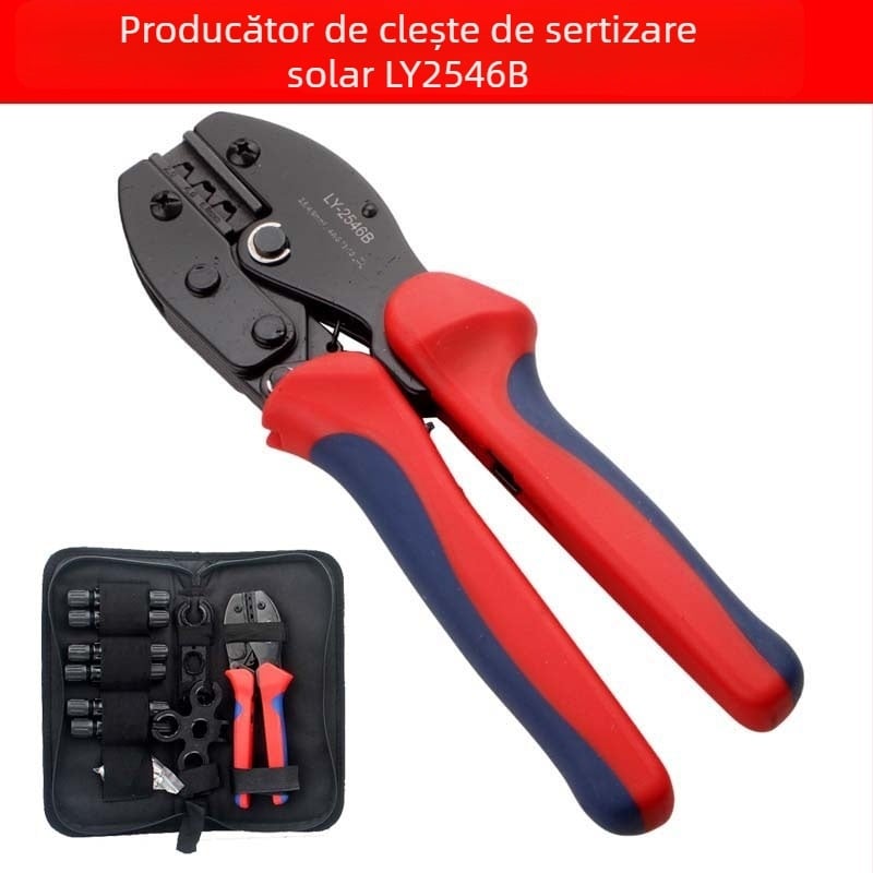 Cablul fotovoltaic MC4 Conector CM4 LY-2546B Set clește crimpare pentru terminale