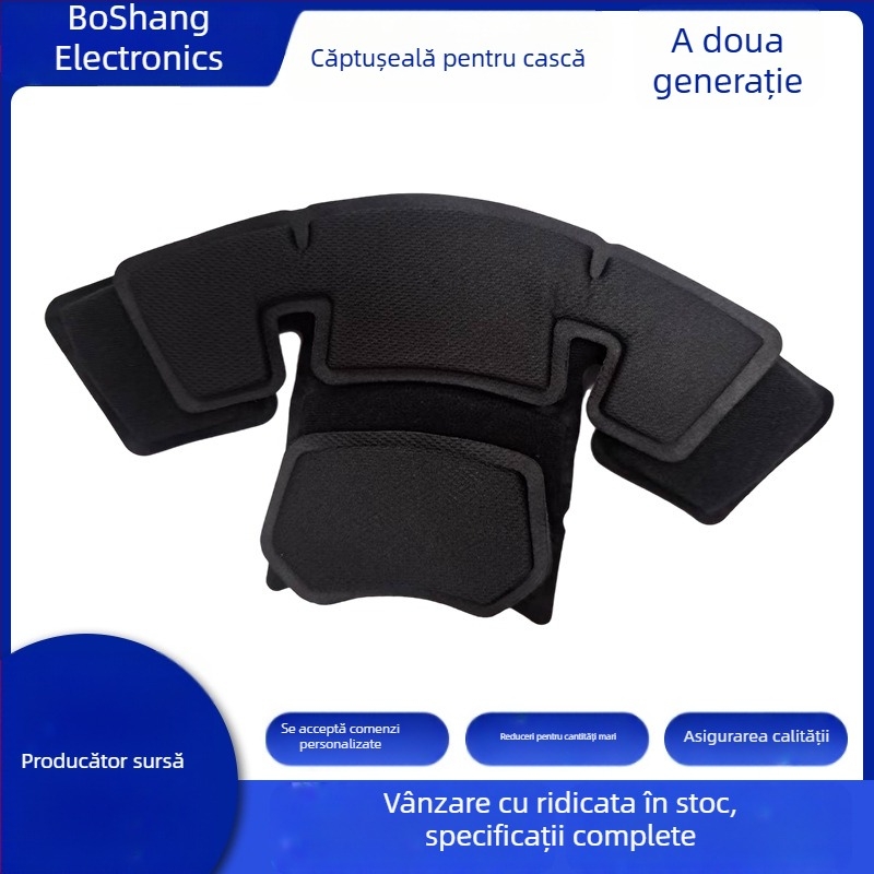 Căptușeală interioară pentru cască, a doua generație, din spumă EVA, pernă de protecție pentru cap, modelare la cald/la rece