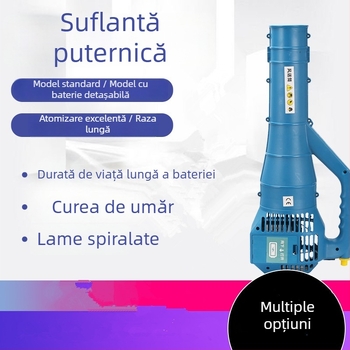 Baixin pulverizator electric agricol cu conductă de aer și sistem de ceață