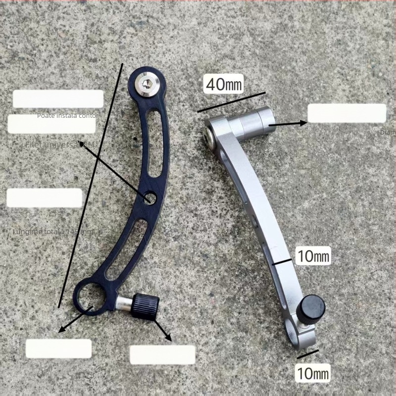 Suport pentru tavă de nadă din aliaj de aluminiu-magneziu, pentru scaun de pescuit și cutie de accesorii, braț extensibil