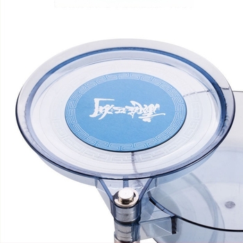 Cutie de pescuit cu tavă magnetică pentru momeli, trei în unu, compactă, mini, cu vas de momeli în formă de disc