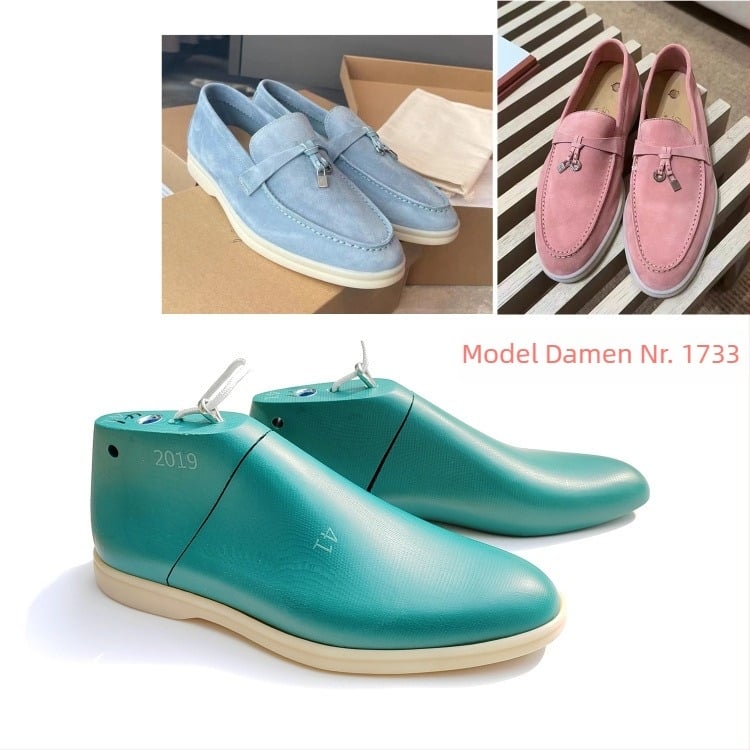 LP, marcă franceză, pantofi casual pentru bărbați – loafers cu vârf rotund, mokasin, model 2019