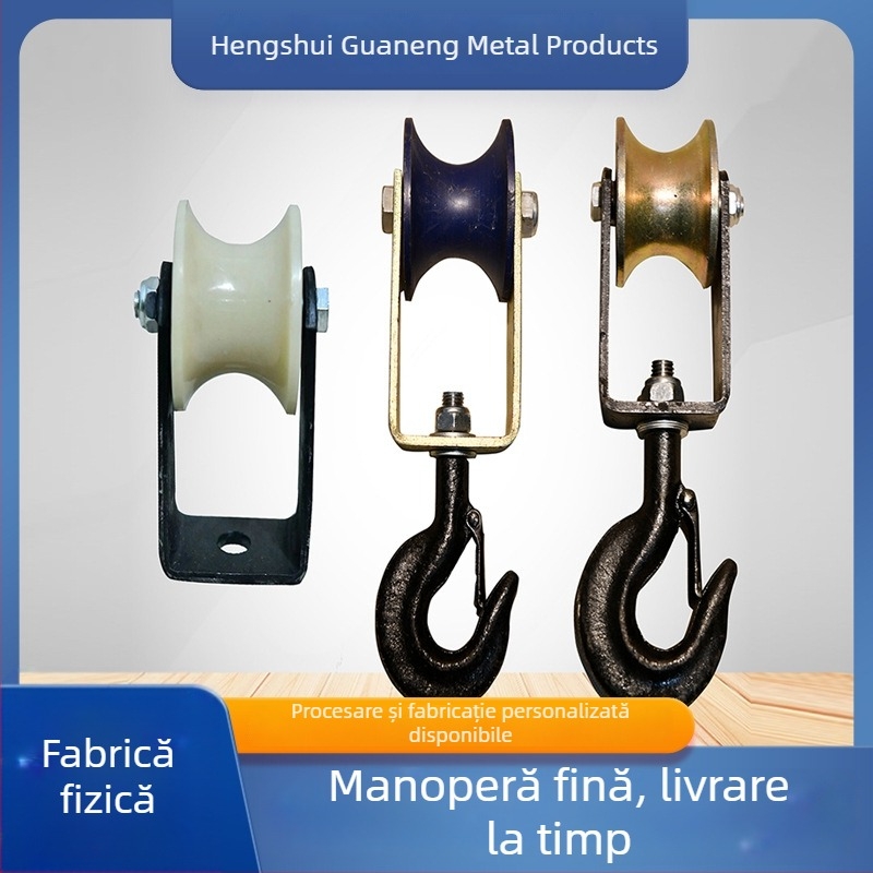Roată de țeavă de 6 mm cu suport, pentru țevi de schelă, rolă de șină și rolă de filetare a țevilor
