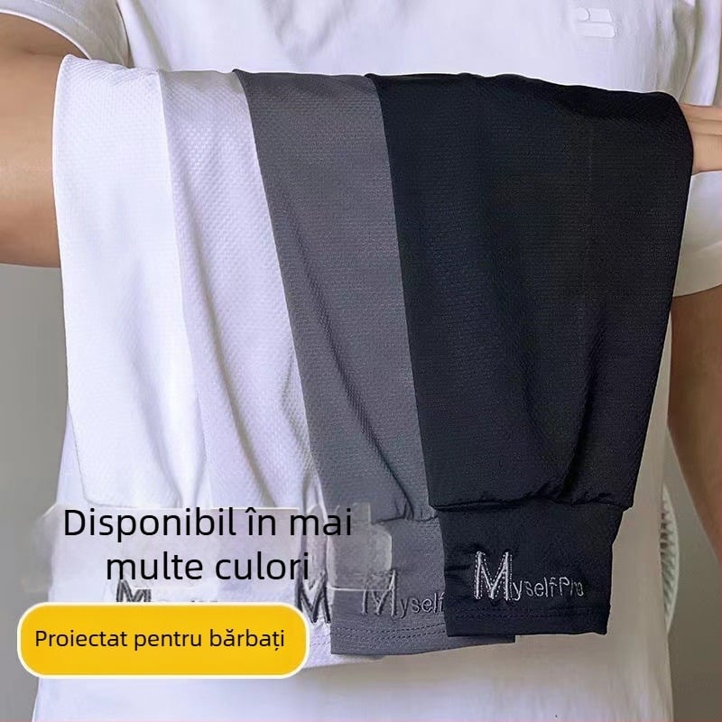 Manșete pentru brațe din Ice Silk, croială lejeră, mărime mare, pentru ciclism în aer liber și condus, protecție solară subțire pentru vară