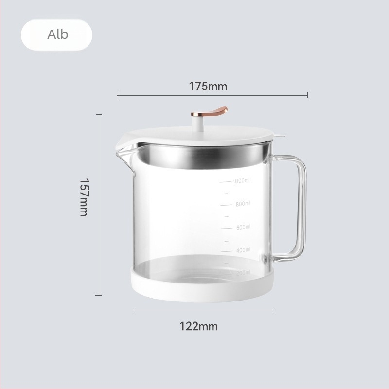Recipient de filtrare a uleiului pentru bucătărie, cu plasă de filtrare pentru reziduuri de ulei