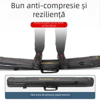 Tab husă rigidă pentru undițe, ABS ușor, carcasă compactă, portabilă
