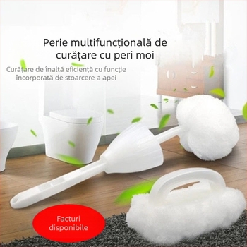 Perie de toaletă cu peri moi pentru curățarea băii