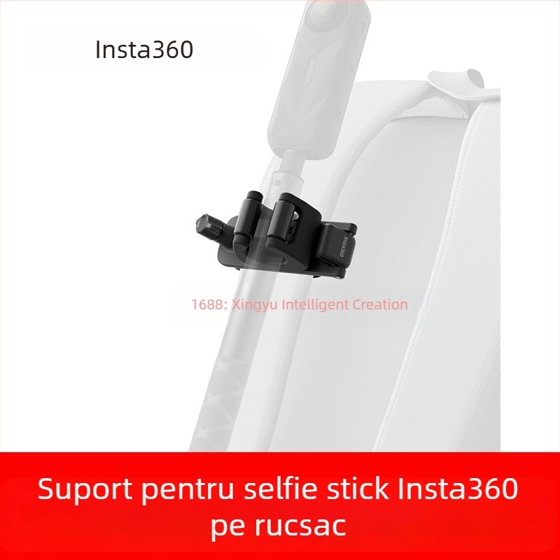Insta360 suport selfie-stick pentru rucsac X5/X4/AcePro2/Go Ultra – accesorii originale