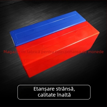 Cutie de depozitare pentru monede, evaluare și identificare, cutie de colecție, tip universal pentru 20 de monede