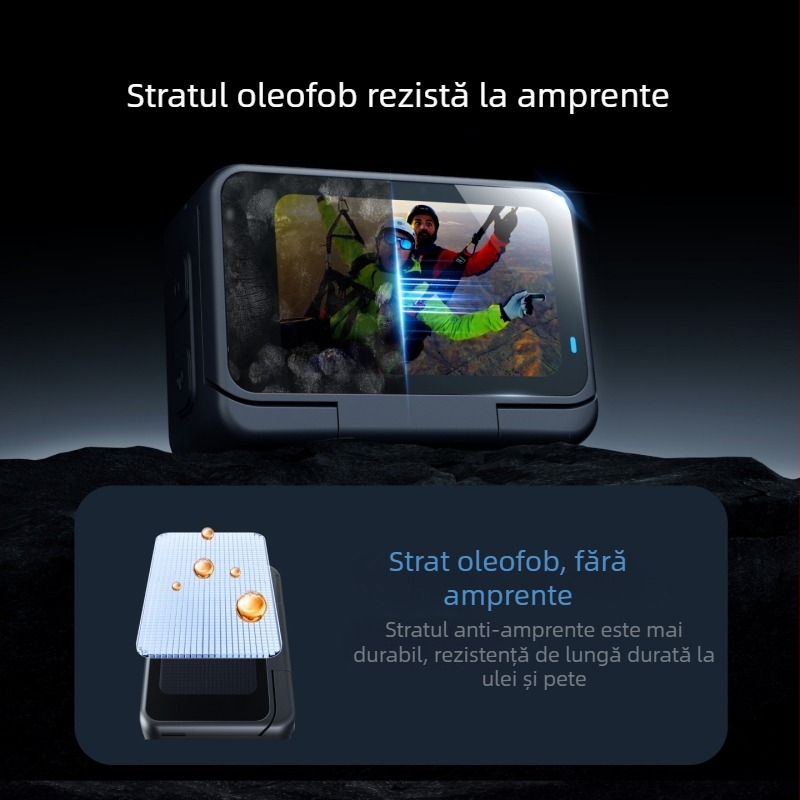 Telesin Shadowstone folie temperată pentru Insta360 Go Ultra – protecție pentru obiectiv, anti-zgârieturi