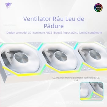 Ventilator pentru carcasă Jungle Leopard Galaxy 120ARGB, 12 cm, PWM 5V, 3-Pin, Prism Light Sync