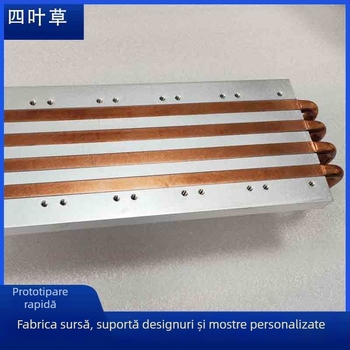 Placă de răcire cu apă pentru semiconductori, din aliaj de aluminiu și cupru