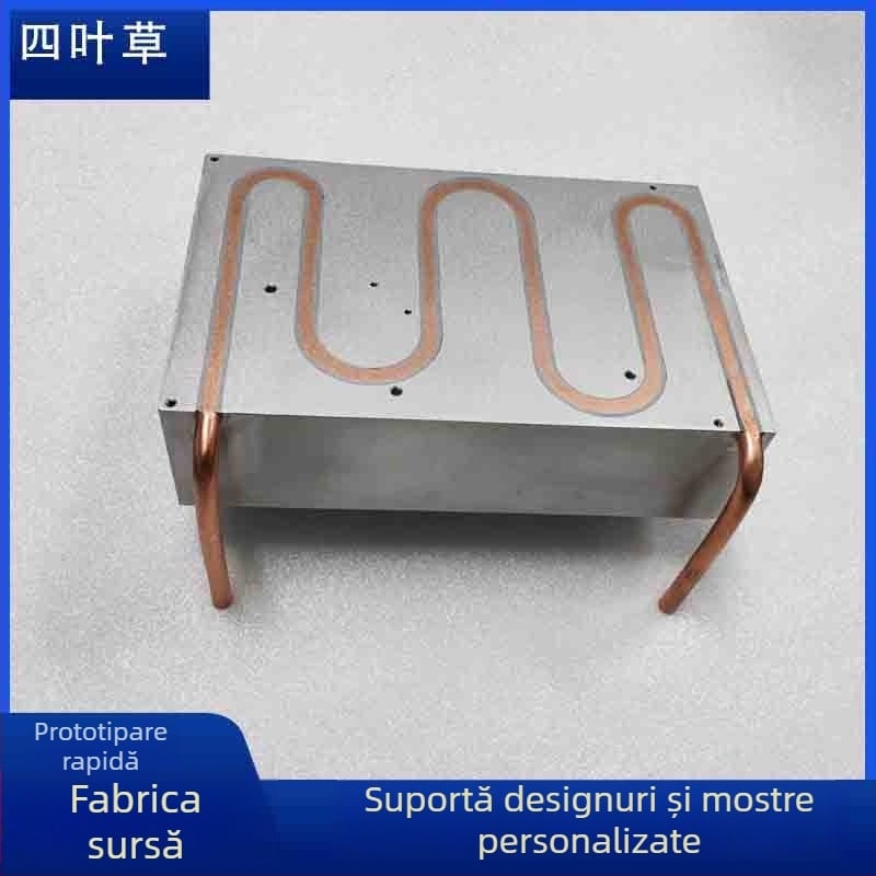 Placă de răcire cu apă pentru semiconductori, din aliaj de aluminiu și cupru
