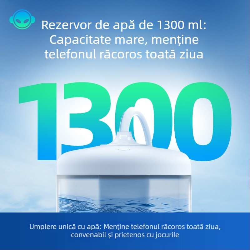 Răcitor de telefon cu apă, prindere prin clips pentru gaming și streaming