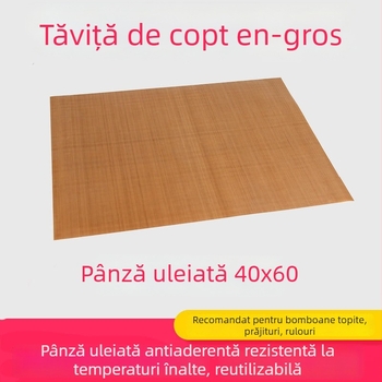 Covoraș de copt reutilizabil, antiaderent, cu strat teflon pentru temperaturi înalte