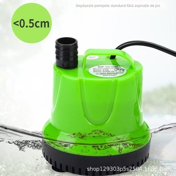 Pompă submersibilă pentru acvariu, circulație și oxigenare, cu aspirație de fund, 220V, pentru uz casnic, iaz de grădină