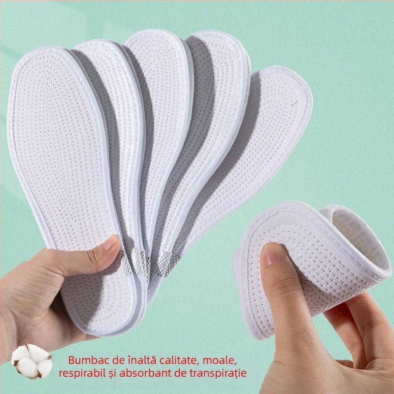 Talpă de încălțăminte vară, cu mai multe straturi din țesătură și bumbac, absorbantă la transpirație și deodorant, respirabilă, confortabilă și durabilă