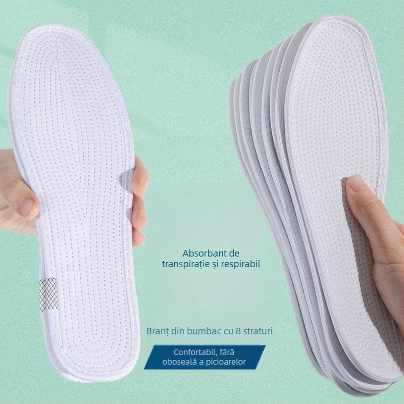 Talpă de încălțăminte vară, cu mai multe straturi din țesătură și bumbac, absorbantă la transpirație și deodorant, respirabilă, confortabilă și durabilă