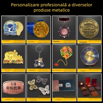 Medalii metalice personalizate pentru maraton, concursuri de alergare școlare și evenimente sportive