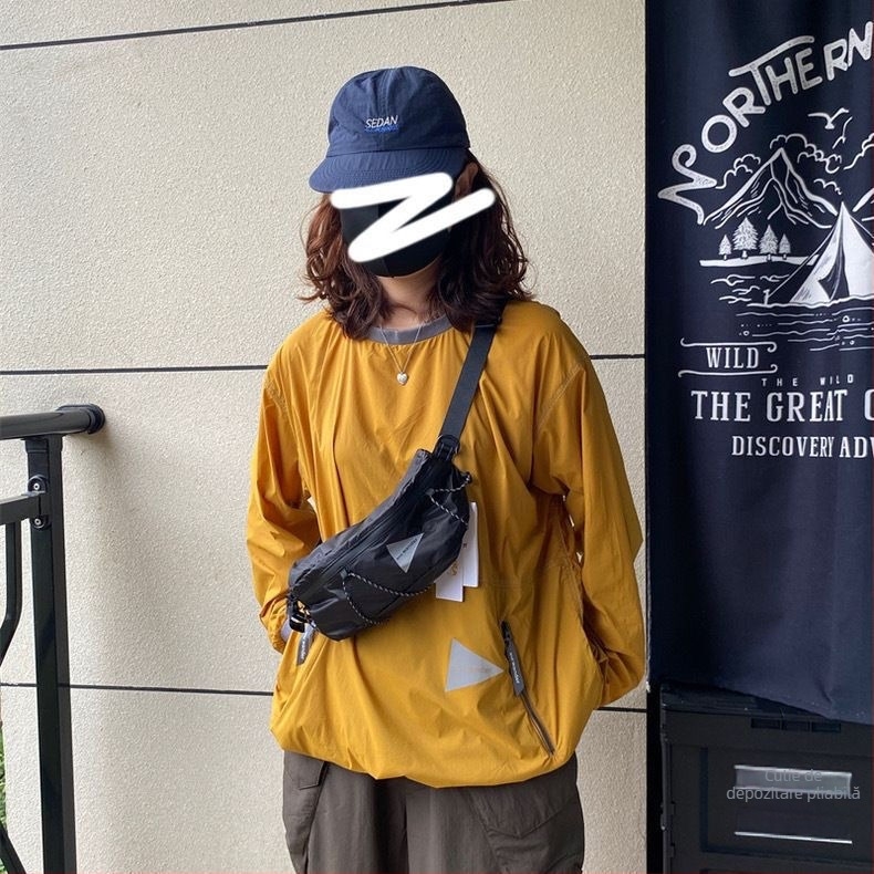 Geantă crossbody ușoară pentru activități în aer liber, pentru ciclism, talie mică, unisex