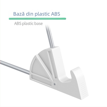 Tablă magnetică de birou, dublă față, cu suprafață din lemn și suport din aluminiu – tablă compactă de notițe pentru casă și birou